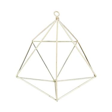 Imagem de Cabide de Planta, Suporte de Planta de Maconha Moderno Em Meados do Século (Ouro)