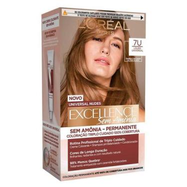 Imagem de Tintura Excellence Universal Nudes Sem Amônia Louro Universal 7U