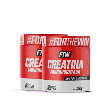 Imagem de Kit 2X Creatina 100% Pura Monohidratada 300G Ftw