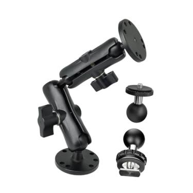 Imagem de simhoa Suporte de bola para câmera Fish, suporte profissional multiuso de 1 polegada para montagem em bola para caiaque, barco de pesca e pontão