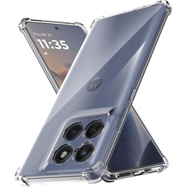 Imagem de [GL CASES] Capa Moto Edge 60 Fusion Capinha Edge 60 Fusion Slim Clear Anti Impacto Reforçada Silicone Transparente Case motorola moto edge 60 fusion Anti Choque Com Proteção Para Câmera e Tela