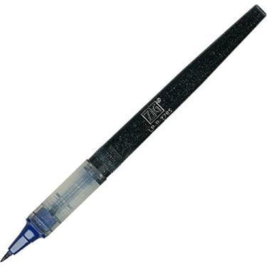 Imagem de Kuretake Caneta ZIG Letra COCOCOIRO Refil Extra-Fina, Azul Preto (LP-R-378S)