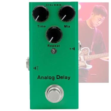 Imagem de Pedal de Efeitos Múltiplos para Guitarra Elétrica,Tons clássicos para todos os tipos de música, há fuzz, delay analógico,overdrive vintage, chorus clássico,etc. opcionais