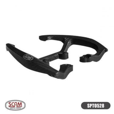 Imagem de Alca esportiva fiberforce preto honda cg125 150 160 2014 exceto cg160 