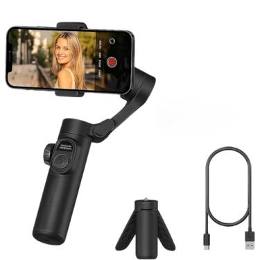 Imagem de Kit iSteady XE Estabilizador Gimbal para Smartphone Hohem/Gimbal Portátil de 3 Eixos Estabilizador Cardan Profissional para iPhone 15, 14, 13, 12 Pro/Max Galaxy S22 Gravação de vídeo