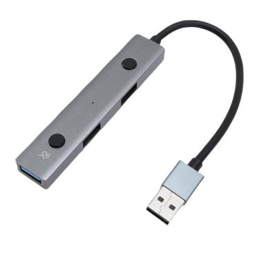 Imagem de Zyyini Hub USB Alimentado por IA, Divisor USB 2.0 Com Transcrição de Voz e Bate -papo de IA, para Tradução Em Tempo Real, Chatgpt Deepseek, para Tablet de Laptop de Computador
