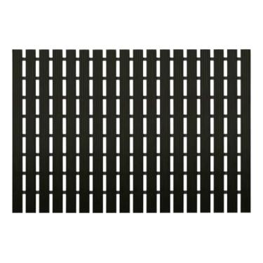 Imagem de Tapete Banheiro Antiderrapante Deck Box Estrado 43cm X 61cm (Preto)