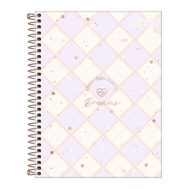 Imagem de Caderno Colegial 10 Matérias 160Fl Soho Xadrez Tilibra