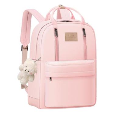 Imagem de Mochila GAXOS Cute for School Aesthetic Purse Pink Girls