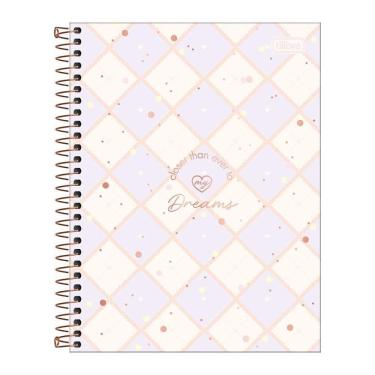 Imagem de Caderno Colegial 10 Matérias 160Fl Soho Xadrez Tilibra