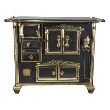 Imagem de Fogao a Lenha Venax n 2 Princess Preto Gold SD