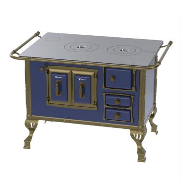 Imagem de Fogao a Lenha Venax n 2 Colonial Azul SE