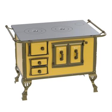 Imagem de Fogao a Lenha Venax n 2 Colonial Amarelo SD