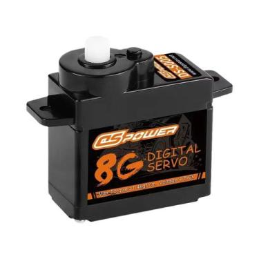 Imagem de Micro Servo Digital DSPOWER Para Carro RC, Avião, Robô 2g-9g Com Conec