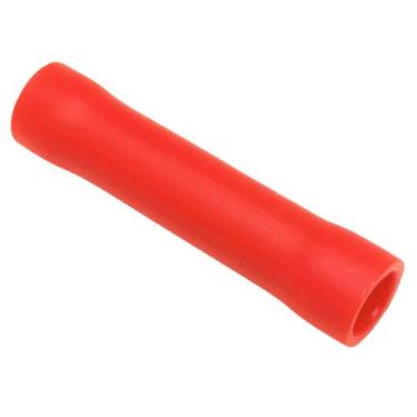 Imagem de 30 Peças Conector Terminais Emenda Isolado Luva Vermelho Eletrico 0,5m