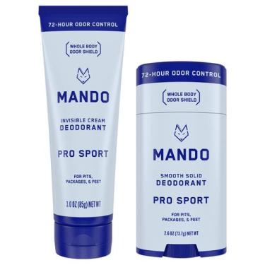 Imagem de Desodorante Mando Whole Body Invisible Cream & Solid 72h