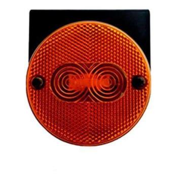 Imagem de Kit 6 lanternas lateral led caminhão carreta âmbar - Lantersul