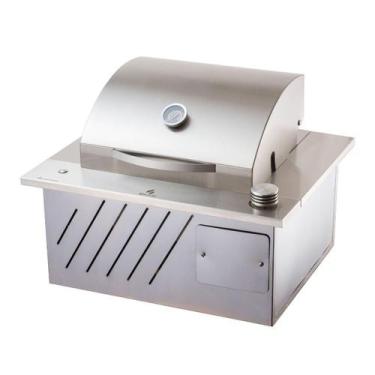 Imagem de Mini Steak Churrasqueira Gás Embutir Em Inox 304 Tampa - Refracon