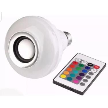 Imagem de Lampada Musical Caixa Som Bluetooth Com Controle E27 - Alpineshop