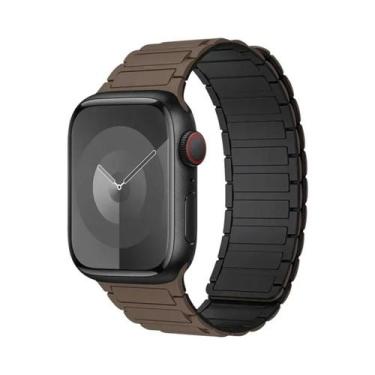 Imagem de Pulseira Magnética De Silicone De 46mm 42mm 40mm 41mm 45mm 44mm 49mm P