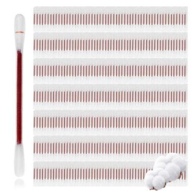 Imagem de Cotonetes descartáveis de iodo RSQAZQ White 400 embalados individualme