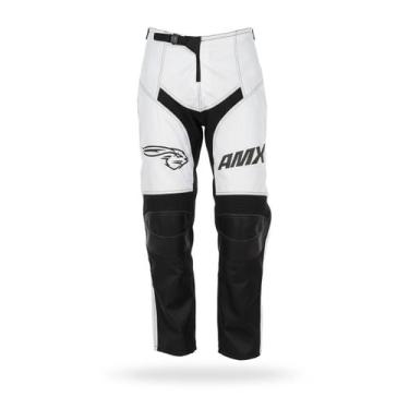 Imagem de Calça Amx Prime One Branco Preto Trilha Motocross, 58