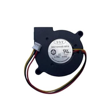 Imagem de Para 5 cm 5015 5V 0,35A B5015H05B-WFA 3 Fios Rolamento de Esferas Duplo Turbo Ventilador Ventilador