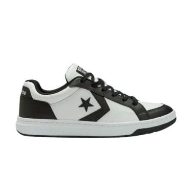 Imagem de Tênis Casual Converse Pro Blaze Classic Cano Baixo Unissex (Branco+Preto, BR, Adulto, Numérico, 34)