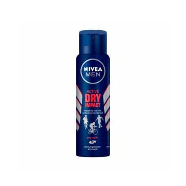 Imagem de Desodorante Antitranspirante Aerossol Nivea For Men Dry Impact 150ml