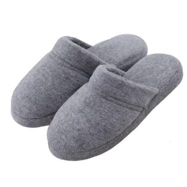 Imagem de Pantufa Masculina Atoalhada Flexível - PUFF - Mescla - 37/38, Mescla, 