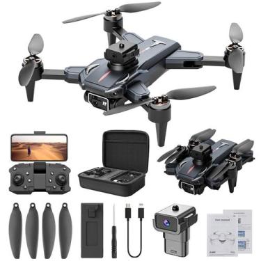 Imagem de Drone FPV com câmera ESC, motor sem escova, quadricóptero 2.4G RC - Ma