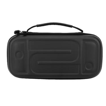 Imagem de Luqeeg Game Carrying Case Fit, Lightweight Anti Scratch Accessories Pouch, Hard Shell Portable Travel Bag with 10 Game Card Slots & Mesh Pocket for Retro Playing Console, Black (Black)