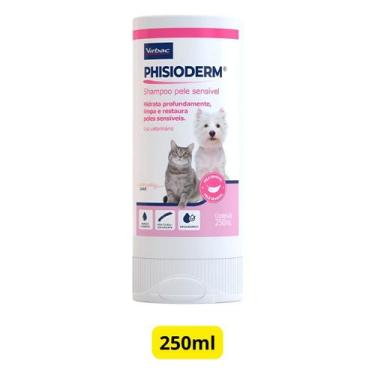 Imagem de Shampoo Phisioderm 250ml Para Pele Sensivel Cão E Gato Virbac