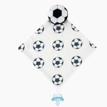 Imagem de Naninha Para Bebê Bichinho Pelúcia com Prendedor de Chupeta - Kolim En