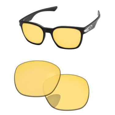 Imagem de PapaViva Lentes de reposição para óculos de sol Oakley Garage Rock OO9175, Amarelo HD, Garage Rock