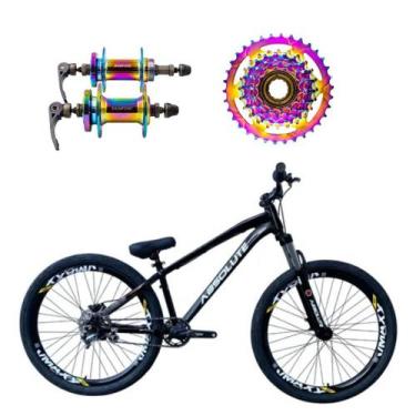 Imagem de Bicicleta aro 26 Absolute Brutus 3 Preto 1x7v Cubo e Roda Livre Camale