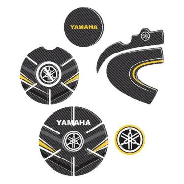 Imagem de Adesivo Protetor Tank Pad Resinado 250 Compatível com Moto - Cromo Sig