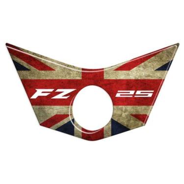 Imagem de Adesivo Protetor Tank Pad Fz25 2017 a 2020 Compatível Rabeta Resinado 