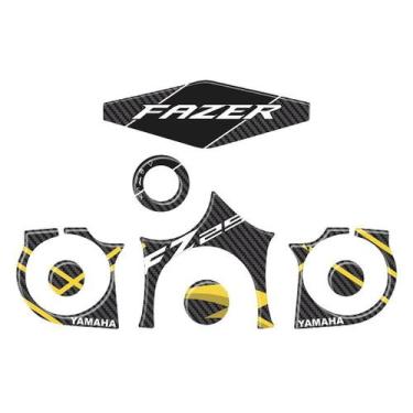 Imagem de Adesivo Protetor Tank Pad Resinado Compatível com Moto Fz25 2017 a 202