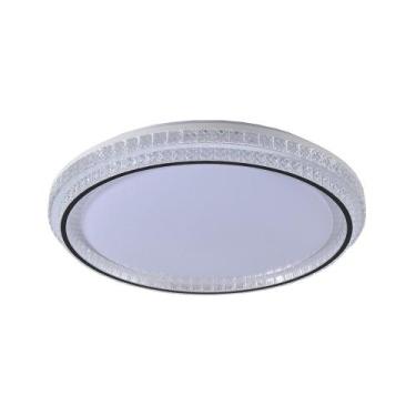 Imagem de Plafon Skylight Queenstown 4080 Led Bivolt Branco / Transparente, Bran