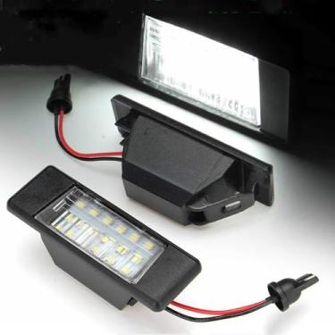 Imagem de Yankok Luzes de LED para Infiniti Q50 13-17 Nissan Juke 11-17 Versa 12-17 X-Trail 07-13 Rouge Sport 17-20 6000K 18 Conjunto de lâmpada SMD