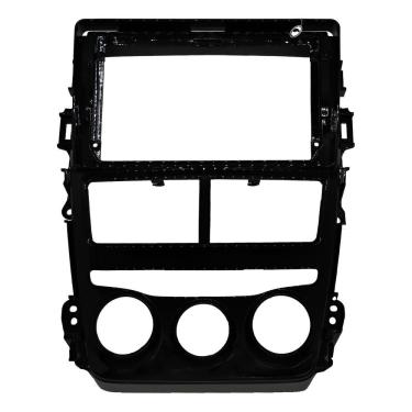 Imagem de Moldura De Painel 2 Din 9 Yaris 2018 A 2020  Ar Analógico