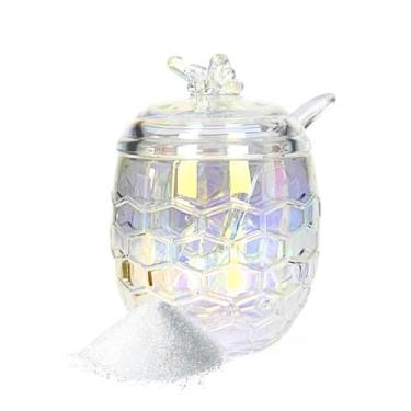 Imagem de Açucareiro Bee Transparente Em Vidro C/Colher Açúcar 230ml - Hauskraft