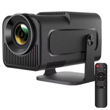 Imagem de Mini Projetor Android 11 Portátil 720P Compatível 4K LED RGB WiFi Bluetooth 5.0 – Tela 40" a 150" com Controle Remoto