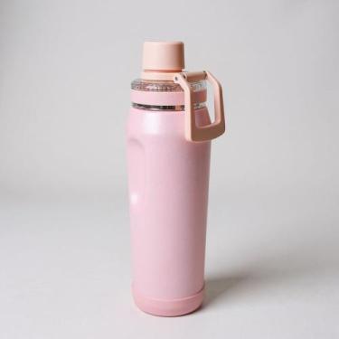 Imagem de Garrafa Térmica Inox Hydra com Capa Protetora Agua Gelada e Quente Aca