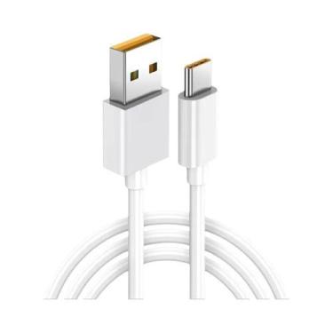Imagem de Cabo De Carregamento Super Rápido USB Tipo C 65W 65A Para Realme 9i 9 