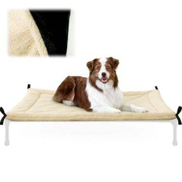 Imagem de Thyle Pet Products Almofada para berço para cães (berço vendido separadamente), almofada para animais de estimação para cama grande e elevada, alças adequadas, lavável na máquina, portátil