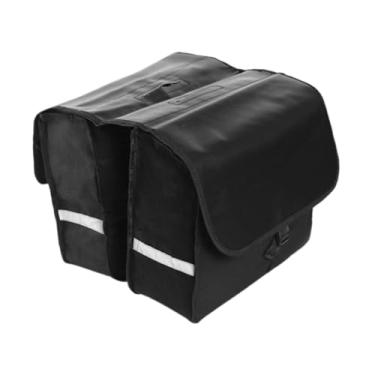 Imagem de Baoblaze Bolsa de selim universal para bicicleta, 28L, repelente à água, ideal para uso diário.