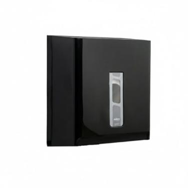 Imagem de Porta Papel Higiênico Rolão 300/500m Preto - Nobre