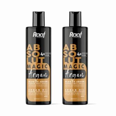 Imagem de Kit Alisamento Profissional Selante Argan Absolut Magic Raaf Cosmetics -300ml